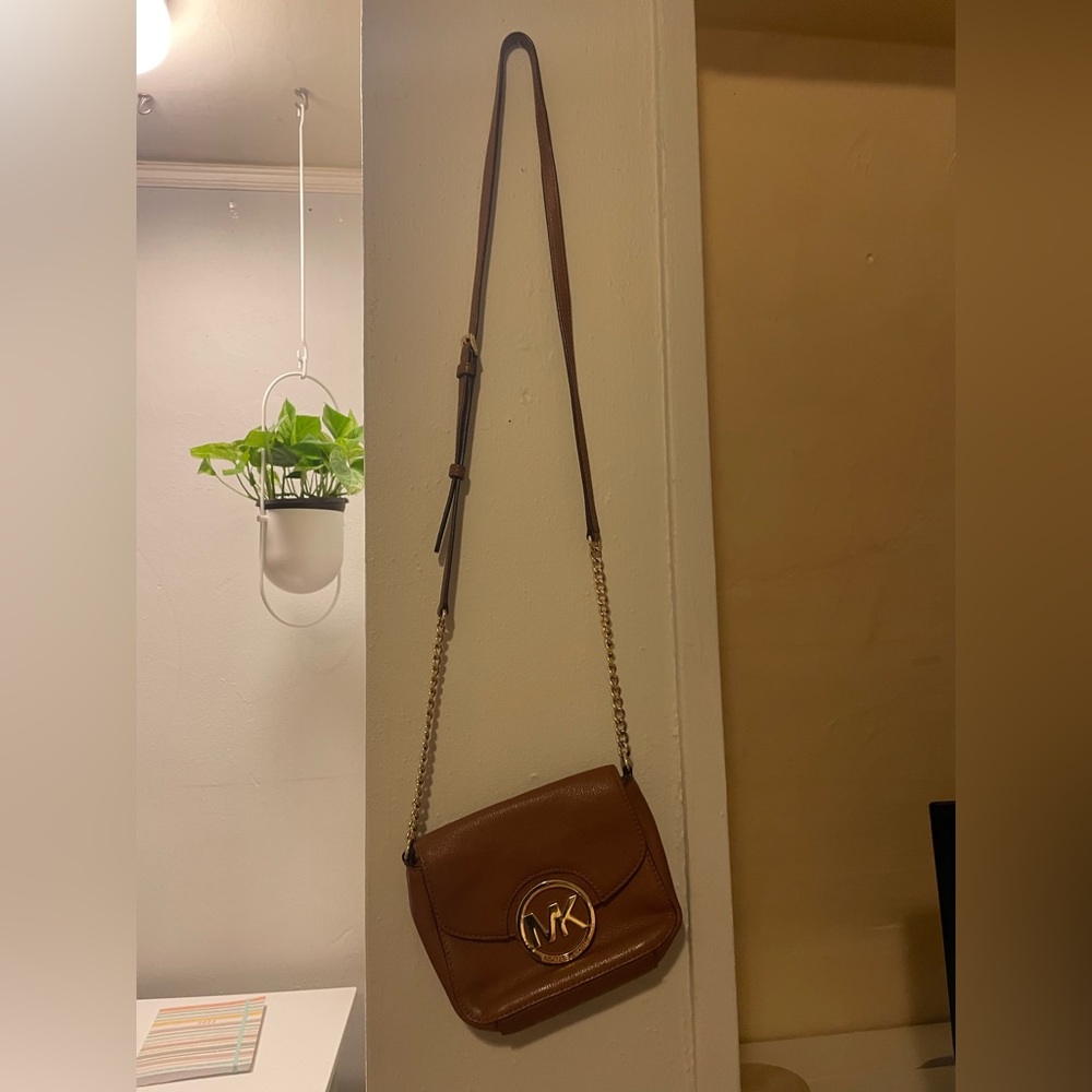 Michael Kors Tan Crossbody Bag